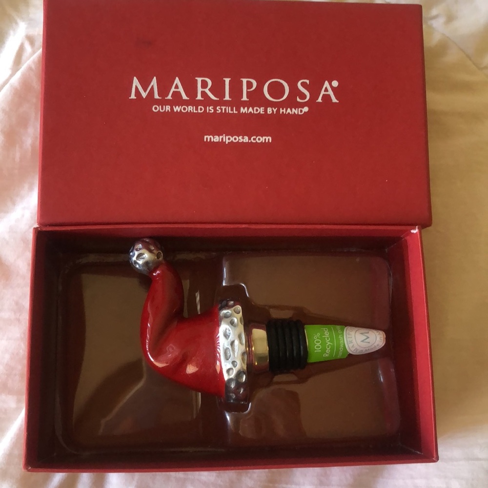 NWOT mariposa santa  wine stopper
